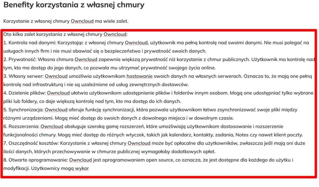 Neuron rozszerzony tekst