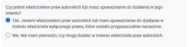 właściciel praw autorskich